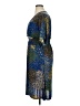 Assorted Brands Print Blue Cocktail Dress Size 1X - photo 5