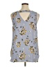 Maurices 100% Polyester Gray Sleeveless Blouse Size XL - photo 2