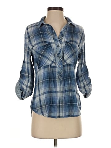 Cloth & Stone 3/4 Sleeve Button-Down Shirt (view 1)