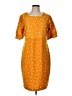 Daisy Fuentes Orange Casual Dress Size L - photo 1