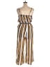 J for Justify Stripes Yellow Jumpsuit Size 1X - photo 2