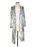 Forever 21 Silver Cardigan Size S - photo 1