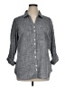 Columbia Tweed Gray 3/4 Sleeve Button-Down Shirt Size XL - photo 1