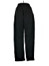 Unbranded 100% Polyester Solid Black Casual Pants Size S - photo 2