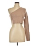 Crescent Tan Long Sleeve Top Size L - photo 1