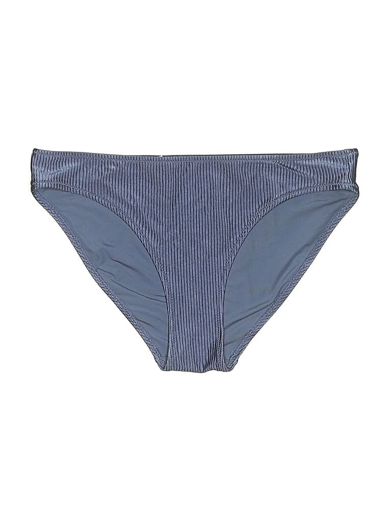 Pre-owned Aerie Swimsuit Bottoms In Blue