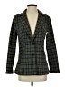 Betabrand Plaid Gray Blazer Size XS - photo 1