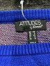 Attitudes by Renee Graphic Blue Pullover Sweater Size XS - photo 7
