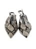 Tony Bianco Animal Print Silver Heels Size 9 - photo 2