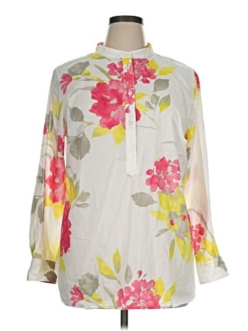 Talbots Outlet 3/4 Sleeve Blouse (view 1)