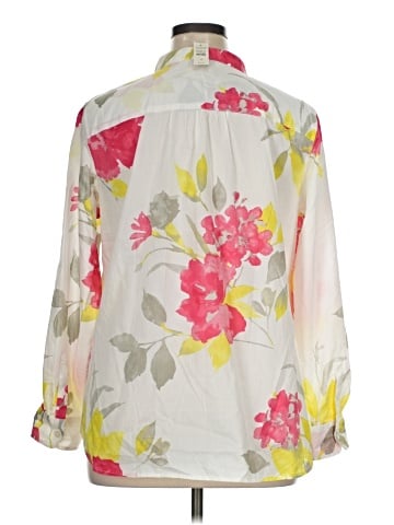 Talbots Outlet 3/4 Sleeve Blouse (view 2)