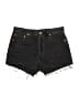 Levi's 100% Cotton Black Denim Shorts Size 33 waist - photo 1