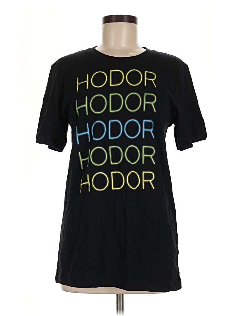 Pre-owned Bella+canvas Short Sleeve T-shirt In Black