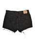 Levi's 100% Cotton Black Denim Shorts Size 33 waist - photo 2