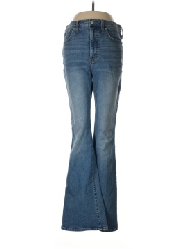 Madewell Skinny Flare Jeans in Fairson Wash (view 1)