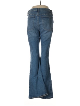 Madewell Skinny Flare Jeans in Fairson Wash (view 2)