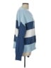 Lucky Brand Color Block Blue Pullover Sweater Size L - photo 4