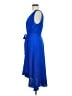 DKNY 100% Polyester Blue Cocktail Dress Size 8 - photo 5