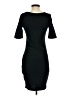 Venus Solid Black Casual Dress Size S - photo 2