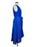 DKNY 100% Polyester Blue Cocktail Dress Size 8 - photo 4