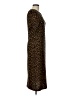 Lush Animal Print Brown Casual Dress Size L - photo 4