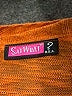 Say What? 100% Rayon Orange Cardigan Size 1X - photo 7