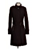 Cole Haan Burgundy Wool Coat Size 2 - photo 1