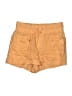 Athleta 100% Linen Orange Shorts Size 8 - photo 1