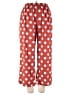 Unbranded 100% Polyester Polka Dots Red Casual Pants Size XXL - photo 1