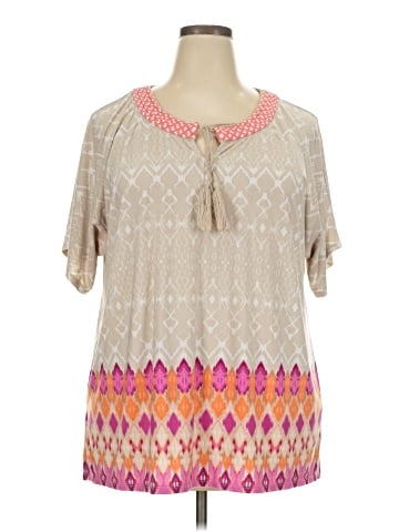 Ruby Rd. Short Sleeve Blouse (view 1)