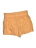 Athleta 100% Linen Orange Shorts Size 8 - photo 2