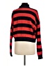 Free Assembly Stripes Red Pullover Sweater Size M - photo 2