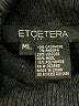 Etcetera Black Turtleneck Sweater Size Med - Lg - photo 7