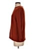 Neiman Marcus 100% Silk Brown 3/4 Sleeve Top Size 8 - photo 5