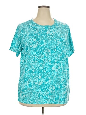 Basic Editions Short Sleeve Top (view 1)