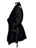 Blanc Noir 100% Polyester Black Coat Size M - photo 5