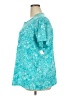 Basic Editions 100% Cotton Teal Short Sleeve Top Size 2X - photo 5