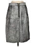 Milly Metallic Gray Formal Skirt Size 4 - photo 2