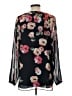 CAbi 100% Polyester Black Long Sleeve T-Shirt Size L - photo 2
