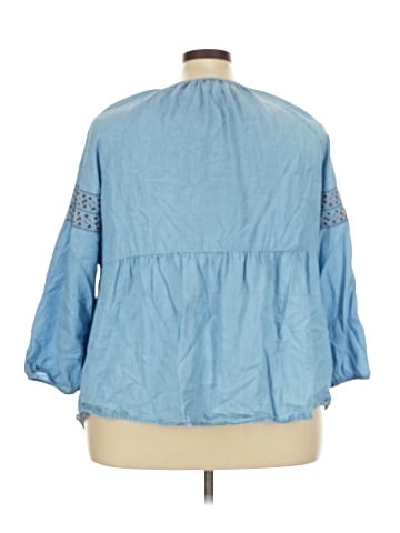 Old Navy 3/4 Sleeve Blouse (view 2)