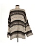 Free People Stripes Brown Pullover Sweater Size M - photo 2