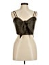 Elliatt 100% Polyester Brown Sleeveless Blouse Size M - photo 1