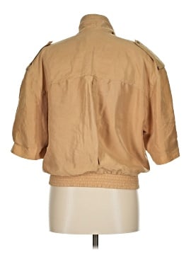 August Silk 3/4 Sleeve Button-Down Shirt (view 2)