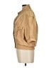 August Silk Tan 3/4 Sleeve Button-Down Shirt Size M - photo 5