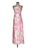 SNDYS. 100% Polyester Graphic Pink Cocktail Dress Size S - photo 1