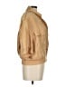 August Silk Tan 3/4 Sleeve Button-Down Shirt Size M - photo 4