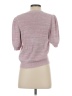Amour Vert 100% Organic Cotton Pink Pullover Sweater Size S - photo 2
