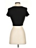 Shein Black Short Sleeve T-Shirt Size 2 - photo 2