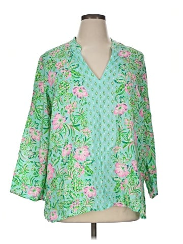 Lilly Pulitzer 3/4 Sleeve Blouse (view 1)