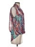 Bisou Bisou 100% Polyester Teal Sleeveless Blouse Size XS - photo 4
